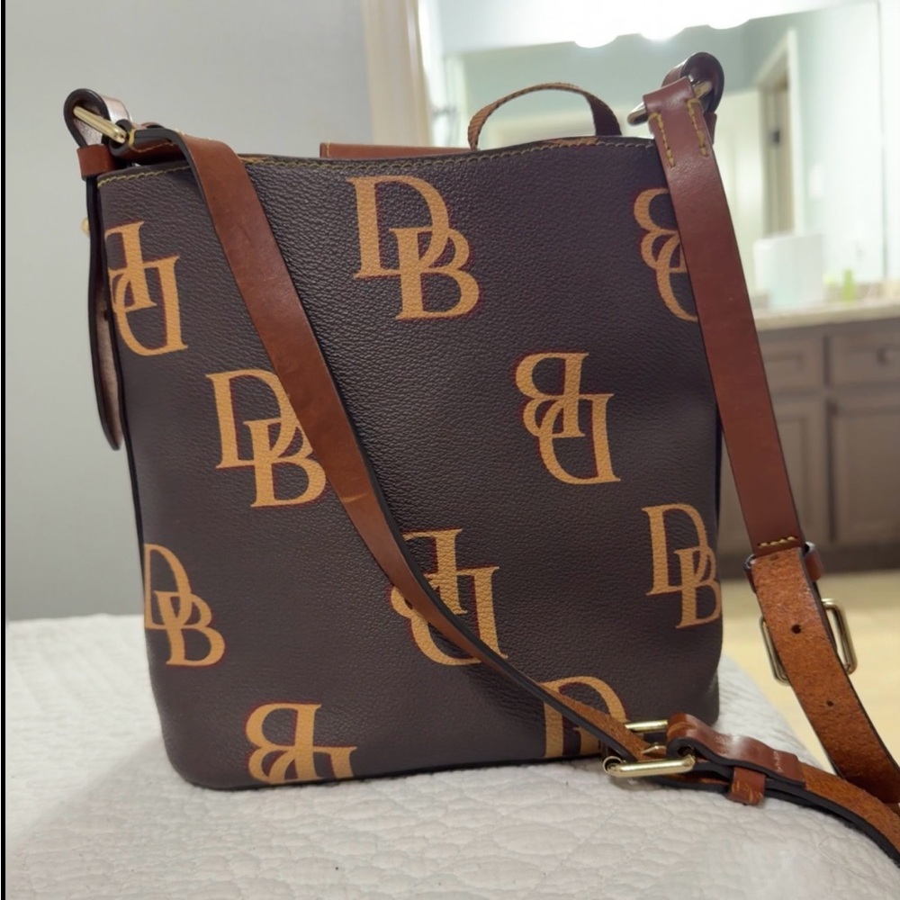 Dooney & Bourke Brown Crossbody Bag